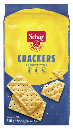 SCHAR Crackers безглютеновые крекеры, 210 г