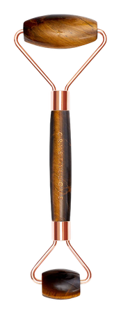 CRYSTALLOVE Tiger eye роликовый  массажёр, 1 шт.