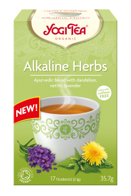 YOGI TEA Alkaline Herbs tea bags, 17 pcs.