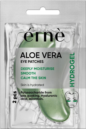 ERNE Aloe Vera, Hydrogel eye patches, 2 pcs.