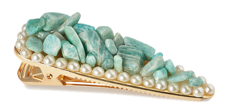 CRYSTALLOVE Amazonite matu sprādze, 1 gab.