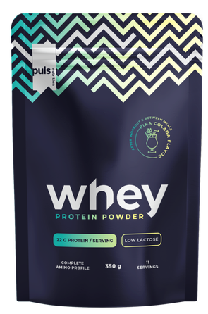 PULS NUTRITION Whey Protein Pina Colada Low Lactose powder, 350 g