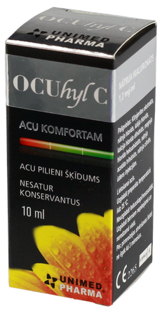 OCUHYL C acu pilieni, 10