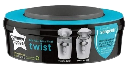 TOMMEE TIPPEE Sangenic Twist Refill kārtridžs, 1 gab.