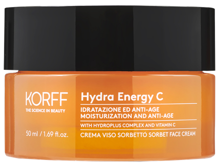KORFF Hydra Energy C Intensely Moisturizing Anti-Aging sorbet face cream, 50 ml