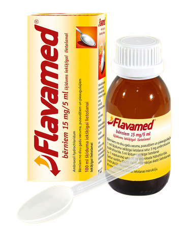 FLAVAMED 15 мг/5 мл сироп, 100 мл