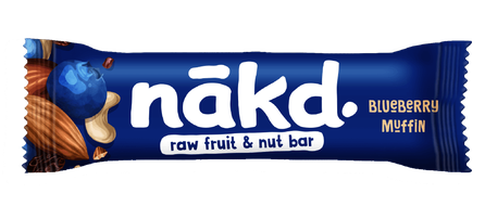 NAKD Blueberry Muffin batoniņš, 35 g