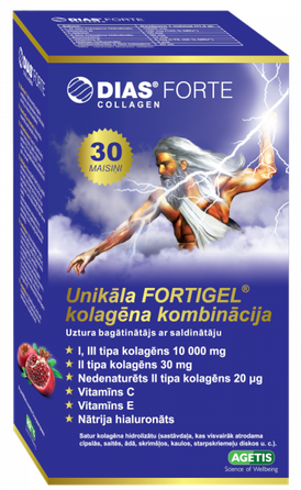 DIAS Forte Collagen kolagēns, 30 gab.