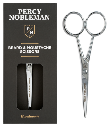 PERCY NOBLEMAN Beard & Moustache scissors, 1 pcs.