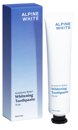 ALPINE WHITE Whitening Sensitivi Relief zobu pasta, 75 ml