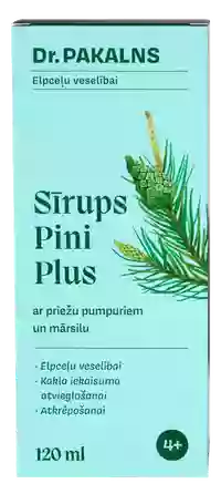 DR. PAKALNS Pini Plus sīrups, 120 ml