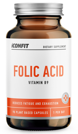 ICONFIT Фолиевая Кислота Витамин В9 400 г капсулы, 90 шт.