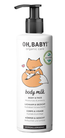 OH, BABY! Care Body ķermeņa pieniņš, 250 ml
