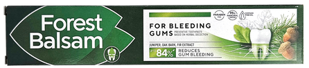 FOREST BALM with extracts of oak bark and white alder on herbal decoction toothpaste, 75 ml