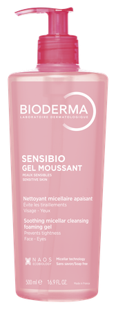 BIODERMA Sensibio Gel Moussant очищающий гель, 500 мл
