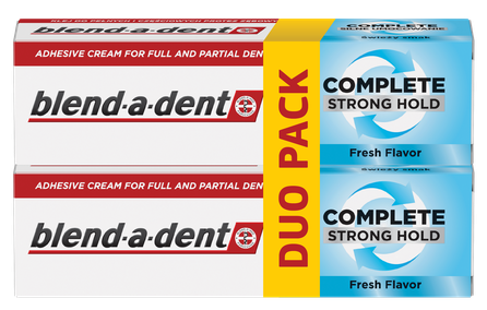 BLEND-A-DENT Original  1 + 1 denture adhesive, 47 g
