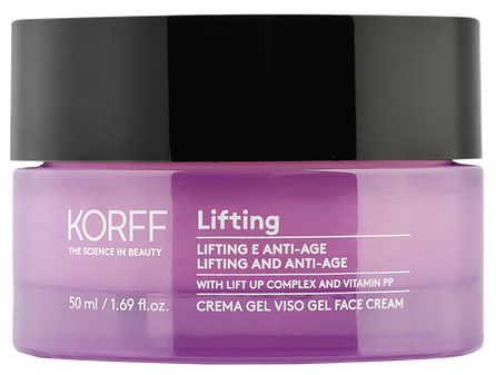 KORFF Lifting 40-76 Гелевый Антивозрастной с Эффектом Лифтинга крем для лица, 50 мл