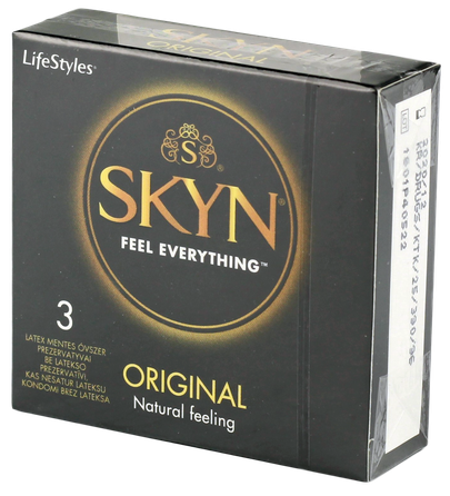 LIFESTYLES Skyn Original prezervatīvi, 3 gab.