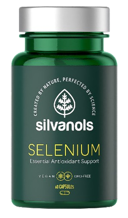 SILVANOLS Premium Selenium kapsulas, 60 gab.