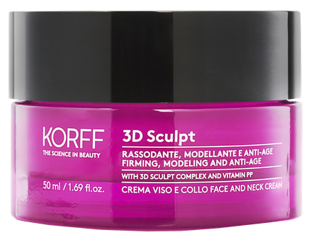 KORFF 3D Sculpt Day Contouring Antiaging face cream, 50 ml