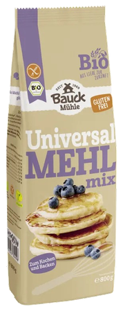 BAUCK HOF bez glutēna, ekoloģisks, universāls maisījums  milti, 800 g