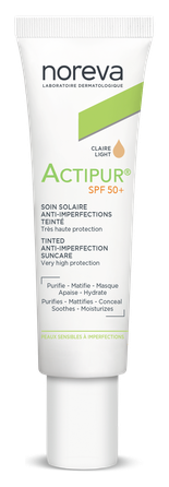 NOREVA Actipur BB Light SPF50+ sejas krēms, 30 ml
