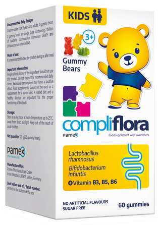 COMPLIFLORA   Kids Gummy Bears lozenges, 60 pcs.