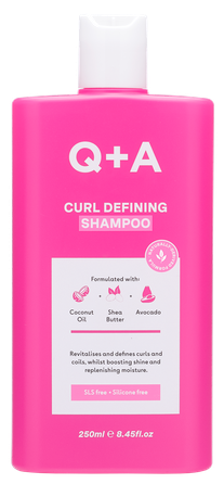 Q+A Curl Defining šampūns, 250 ml