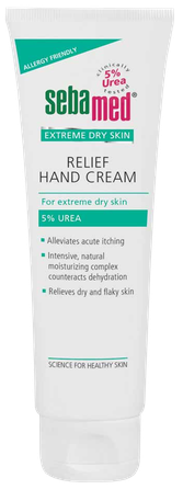 SEBAMED Extreme Dry Skin Urea 5% roku krēms, 75 ml