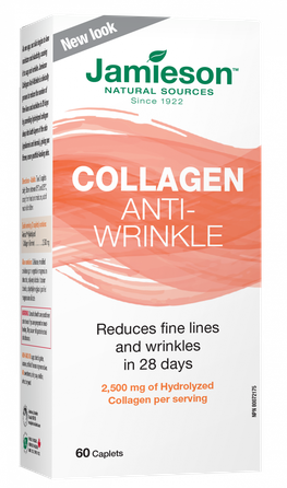 JAMIESON Collagen Anti-Wrinkle kolagēns, 60 gab.