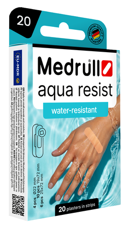 MEDRULL Aqua Resist пластырь, 20 шт.