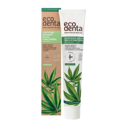 ECODENTA  With Hemp Oil  toothpaste, 75 ml