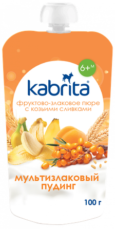 KABRITA Multigrain from 6 m. puree, 100 g
