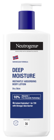 NEUTROGENA Deep Moisture Fast Absorbing body lotion, 400 ml