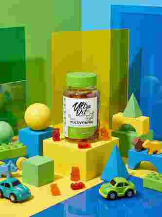 ULTRAVIT   Gummies Kids Multivitamin košļājamās tabletes, 60 gab.