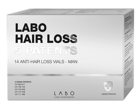 LABO Man Hair Loss 5 Patents ampoules, 14 pcs.