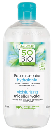 SO BIO ETIC Moisturizing micellar water, 500 ml