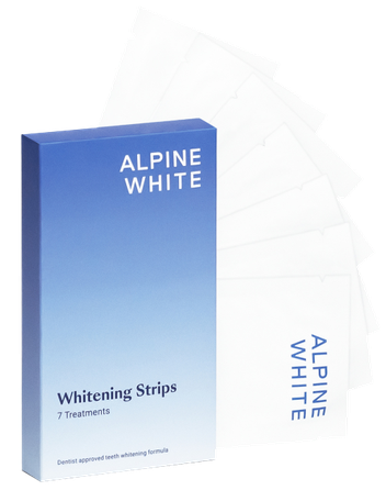 ALPINE WHITE Whitening полоски, 7 шт.