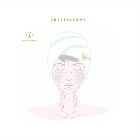 CRYSTALLOVE Face Cupping Set - Crystal комплект, 1 шт.