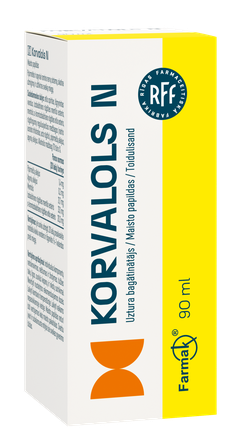 RFF Korvalols N pilieni, 90 ml
