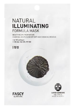FASCY Natural Illuminating facial mask, 23 g