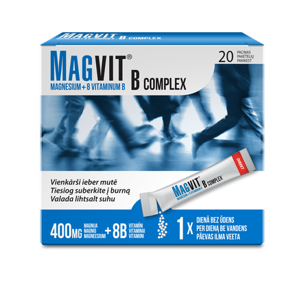 MAGVIT B Complex paciņas, 20 gab.