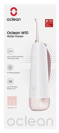 OCLEAN W10 Pink oral irrigator, 1 pcs.
