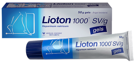 LIOTON 1000 МЕ/г гель, 50 г