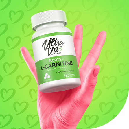 VPLAB Acetyl L-Carnitine capsules, 60 pcs.
