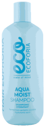 ECOFORIA Hair Euphoria Moist Aqua šampūns, 400 ml