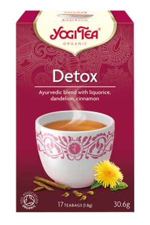 YOGI TEA Detox чай в пакетиках, 17 шт.