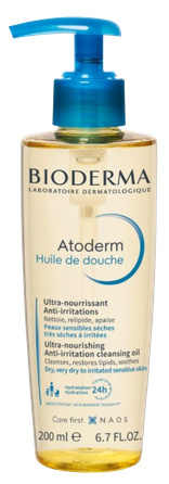 BIODERMA Atoderm Huile de douche dušas eļļa, 200 ml