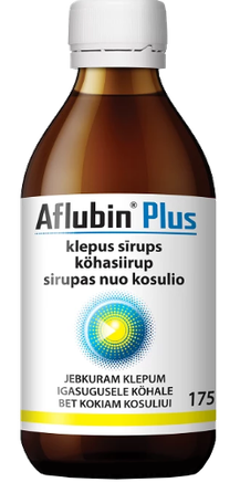 AFLUBIN Plus syrup, 175 ml