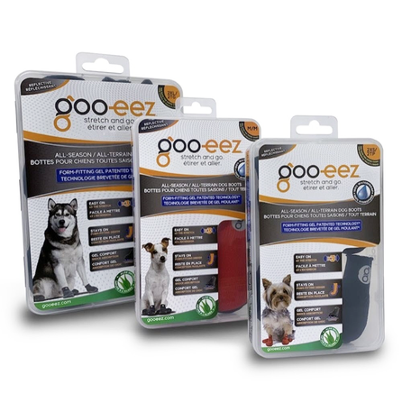 GOO-EEZ Basic, Красные, XS ботинки для собак, 4 шт.